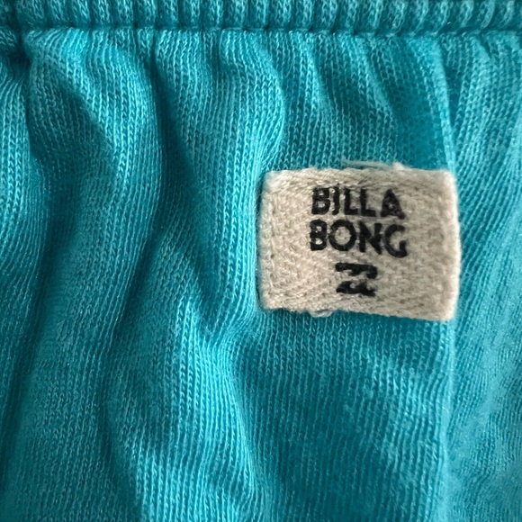 Billabong Blue Ruffled Off-Shoulder Sundress - Picture 4 of 8